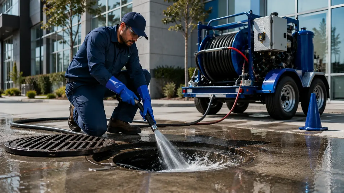 Commercial Hydro Jet Drain Cleaning in San Ardo