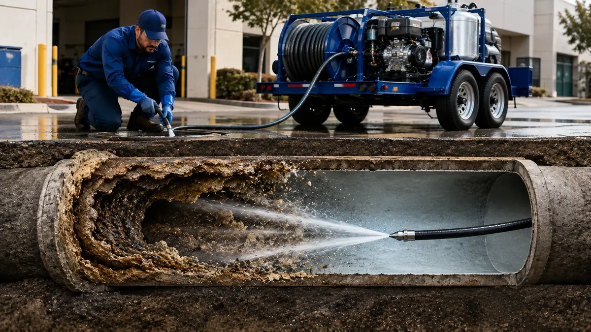 Sewer Pipe Descaling in San Ardo
